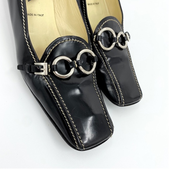 Y2K🖤PRADA- 1990’s Patent Leather Prada Loafers - Picture 2 of 10